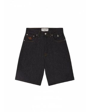 Walk In Paris Denim Shorts - Noir