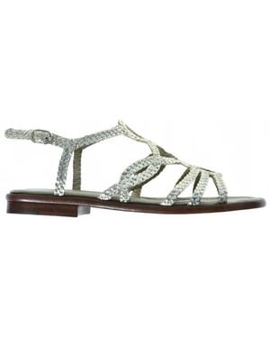 Pons Quintana Flat Sandals - White
