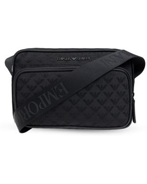 Emporio Armani Messenger Bags - Black