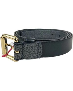 Borbonese Accessoires ,Zwart ,Riemen