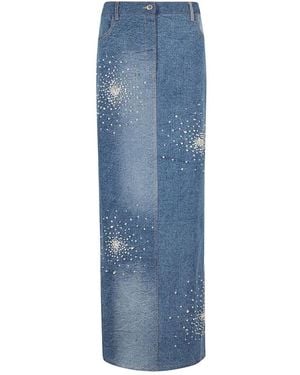 Des Phemmes Denim Skirts - Azul