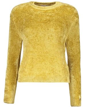 Herno Round-Neck Knitwear - Yellow