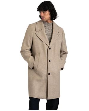 Strellson Wollmantel Mit Viskosefutter - Natur
