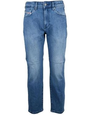 DIESEL Straight Jeans - Azul