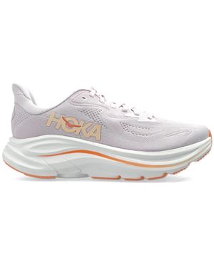 Hoka One One Fitness ,Paars ,Clifton 10 - Wit