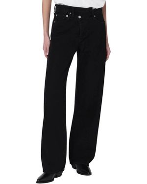 Agolde Straight Jeans - Negro