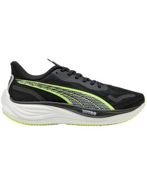 PUMA Schwarze Sneakers Velocity Nitro 3 - Grün
