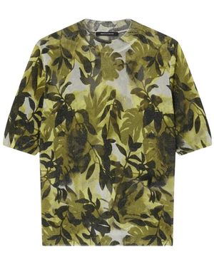 ARMANI EXCHANGE Round-Neck Knitwear - Vert