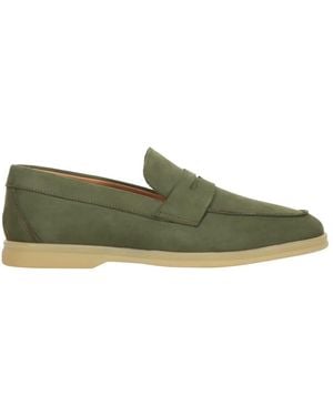 Bruno Magli Klassische lederslipper - Grün