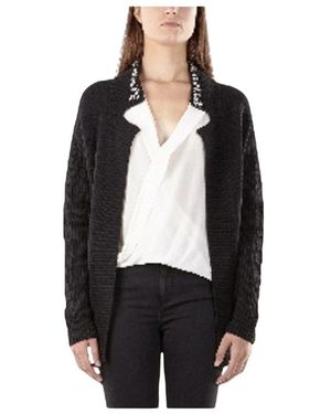 Gas Truien & Vesten ,Zwart ,Wol Cardigans