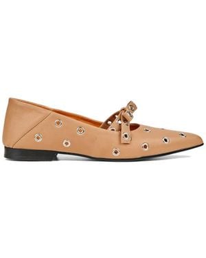 Munthe Ballerina Shoes - White