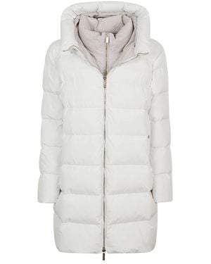 Moorer Down Coats - Blanco