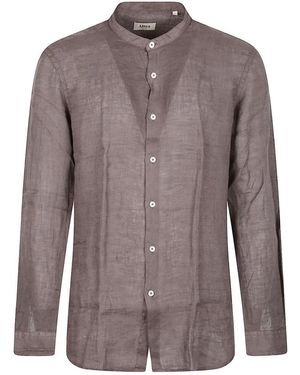 Altea Clark Lange Mouw Shirt - Bruin