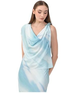 Kocca Sleeveless Tops - Blue