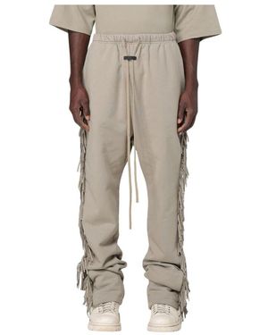 Fear Of God Fransen Detail Hose - Natur