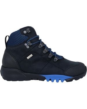 Waldläufer Lace-Up Boots - Bleu