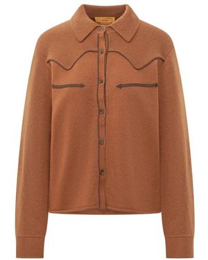 Guest In Residence Shirts - Brown