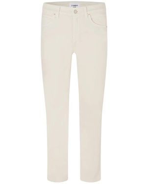Cambio Cropped Trousers - Blanco