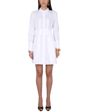 Patou Shirt Dresses - White