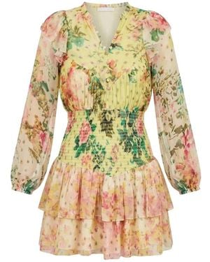 Hemant & Nandita Short Dresses - Yellow