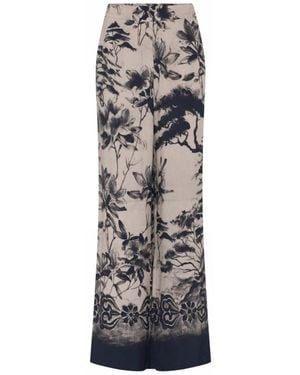 GUSTAV Wide Trousers - Grey