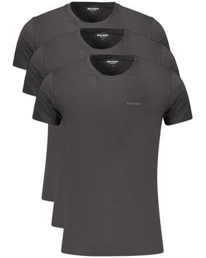 Palm Angels T-Shirts - Grey