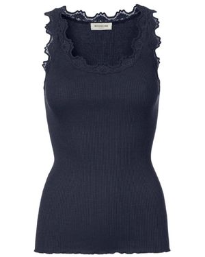 Rosemunde Sleeveless Tops - Blu