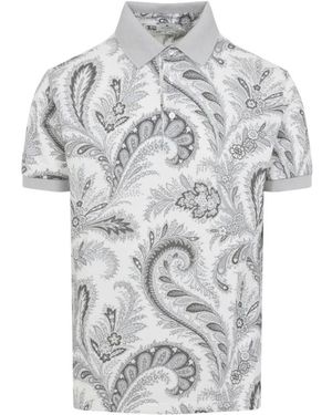 Etro Polo Shirts - Grey