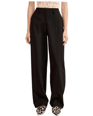 Ulla Johnson Ames Barrell Leg Broek - Zwart