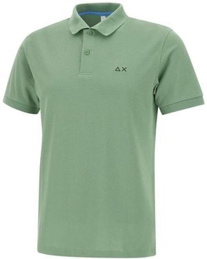 Sun 68 Polo Shirts - Green