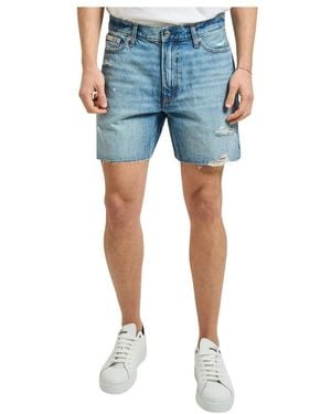 Calvin Klein Denim Shorts - Blue