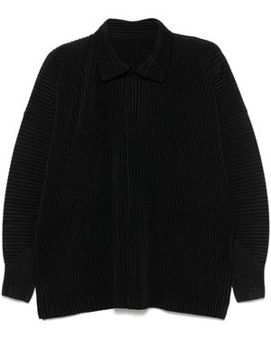 Issey Miyake Polo Shirts - Negro