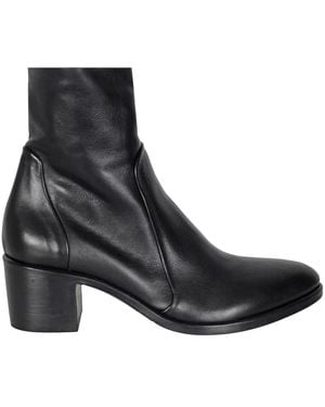 Strategia Heeled Boots - Nero