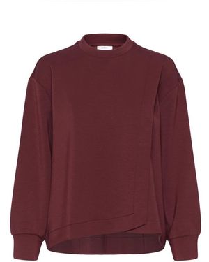 Inwear Vincent Sweatshirt Met Zijdetail - Paars