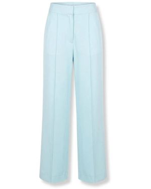 Jonathan Simkhai Kyra Wide-Leg Broek - Blauw