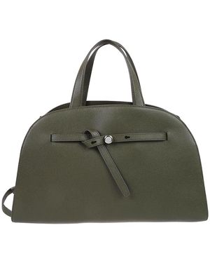 Tory Burch Tassen ,Groen ,Leer Romy Bauletto Bag