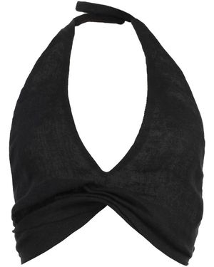 LeKasha Sleeveless Tops - Nero