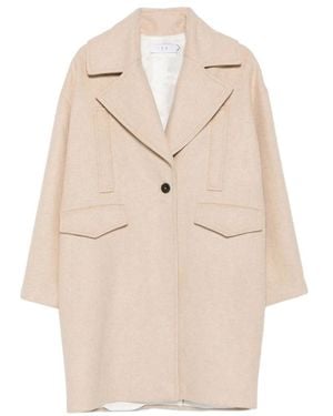 IRO Single-Breasted Coats - Natural