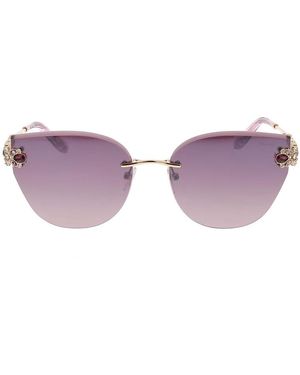 Chopard Accessoires ,Geel ,Schl 05S Zonnebril - Paars