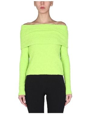MSGM Sleeveless Tops - Green