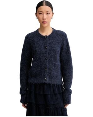 Munthe Nolocca Cardigan - Blauw