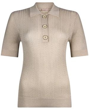 Liu Jo Polo Shirts - Natural