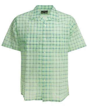 Beams Plus Short Sleeve Shirts - Verde