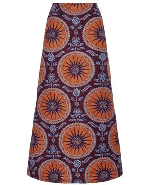 La DoubleJ Midi Skirts - Rojo