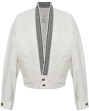 Versace Light Jackets - Blanco