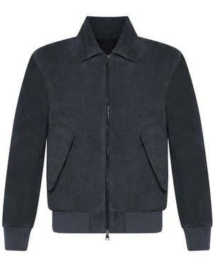 Franzese Collection Leather Jackets - Blue