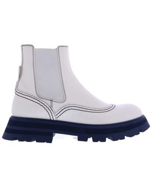 McQueen Chelsea Boots - Azul