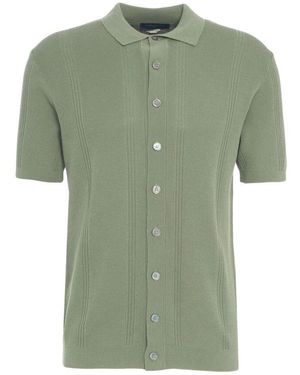Daniele Fiesoli Grünes Gestricktes Poloshirt Ss25