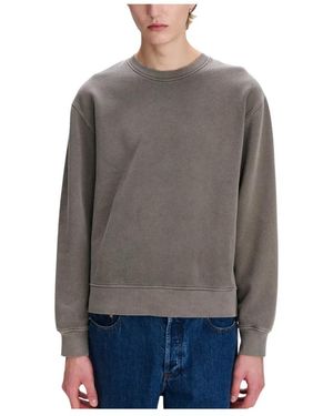 A.P.C. Hoodies & Sweatvesten ,Grijs ,Sweatshirts