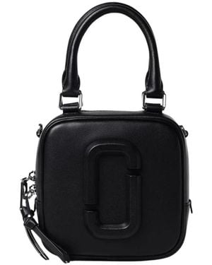 Marc Jacobs Strukturierte Mini-Ledertasche - Schwarz